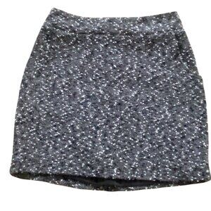 Forever 21 Textured Knit Mini Skirt W/ Pockets-Black/White-Size Small-GUC